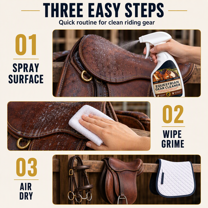 🐴 Horse Tack Cleaner Spray – Make Saddle Care Easier