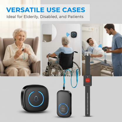 ⏳Time-Limited Special⏰Wireless Elderly Care Pager – Long-Range, One-Press, Multi-User ✨