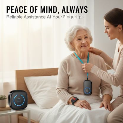 ⏳Time-Limited Special⏰Wireless Elderly Care Pager – Long-Range, One-Press, Multi-User ✨
