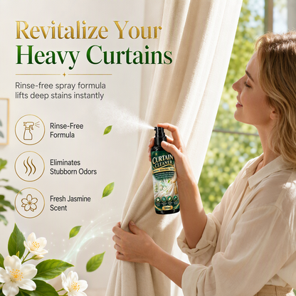 Fabric Curtain Cleaning Spray for Stain and Odor Removal