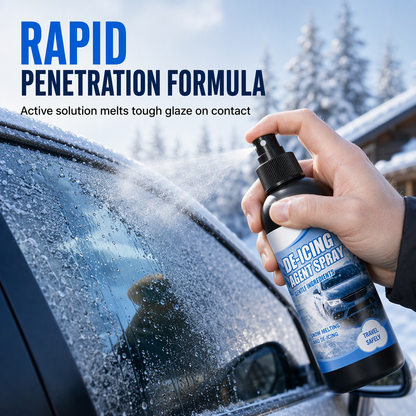 Car Windshield and Window Glass De-Icing and Snow Melting Spray for Winter 100ml