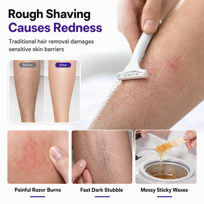Gentle Hydrating Hair Removal Mousse for Body Hair