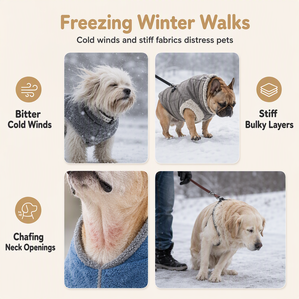 Thickened Pet Vest for Dogs and Cats