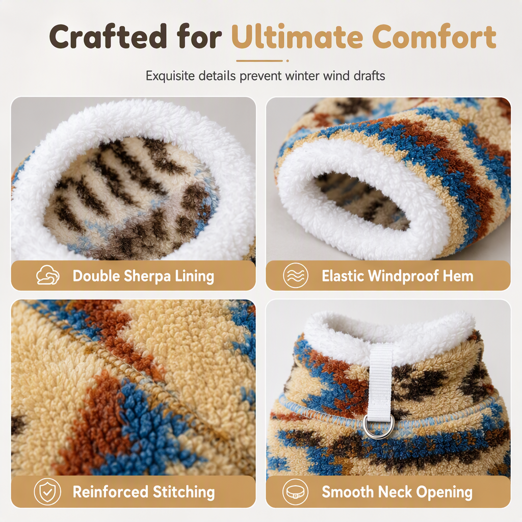Thickened Pet Vest for Dogs and Cats