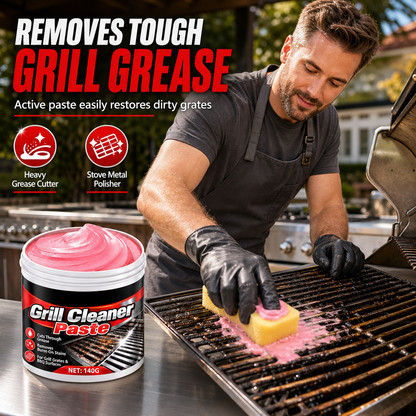 Oven and Grill Cleaning Paste for Tough Grease Removal