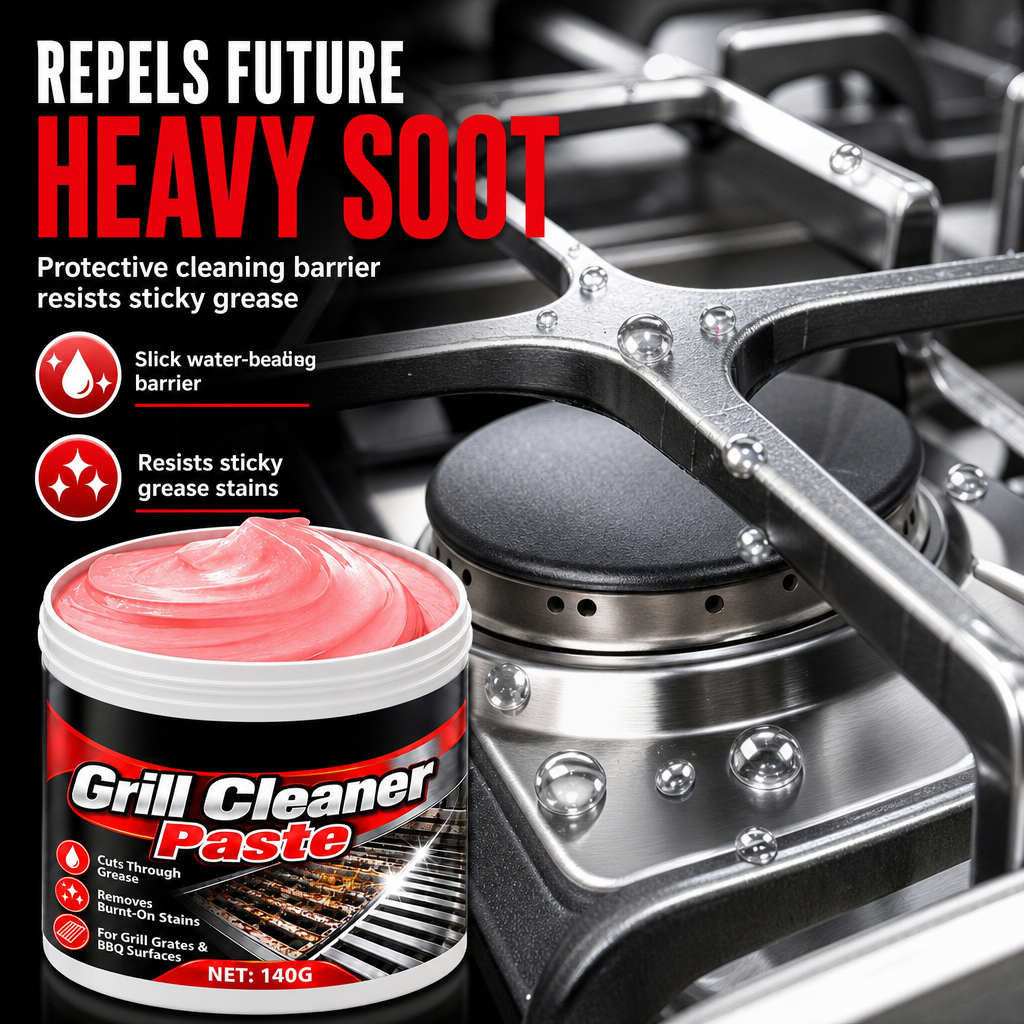 Oven and Grill Cleaning Paste for Tough Grease Removal