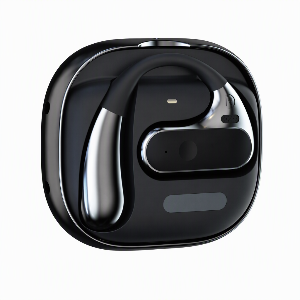 🎧 Open-Ear Sports Headphones – Wireless Earhook Earbuds for Running & Fitness