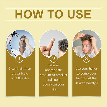 🥳2026 HOT SALE🥳💞50K+ SOLD! 💪🌊 50% OFF! Men's Strong Hold Wave Styling Gel – strong hold, natural finish, no stiffness. Quick styling for work or weekend! ✨✅