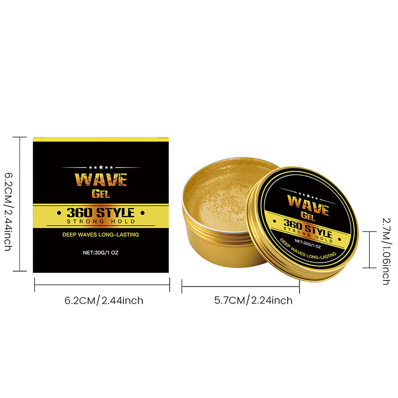 🥳2026 HOT SALE🥳💞50K+ SOLD! 💪🌊 50% OFF! Men's Strong Hold Wave Styling Gel – strong hold, natural finish, no stiffness. Quick styling for work or weekend! ✨✅