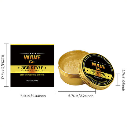 🥳2026 HOT SALE🥳💞50K+ SOLD! 💪🌊 50% OFF! Men's Strong Hold Wave Styling Gel – strong hold, natural finish, no stiffness. Quick styling for work or weekend! ✨✅