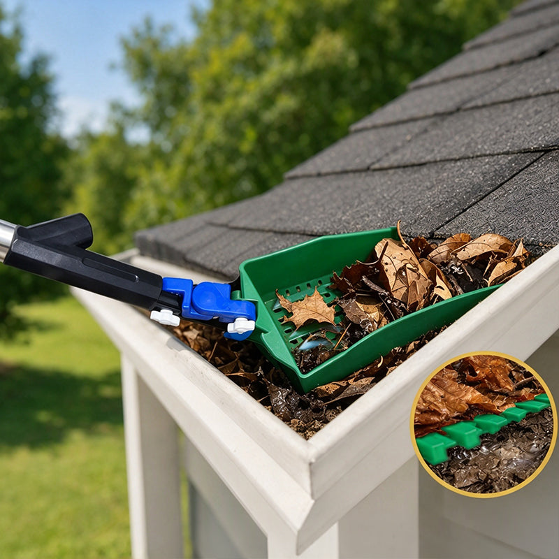 Adjustable Gutter Cleaning Tool