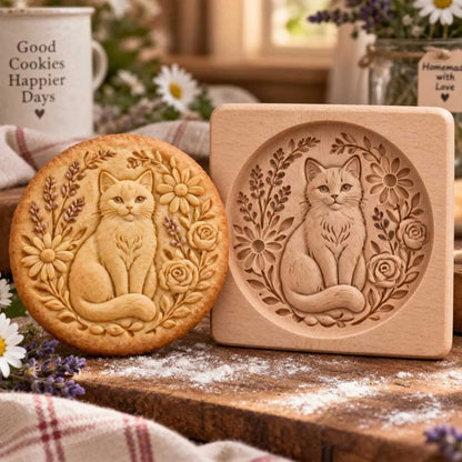 Woodland Animal Cookie Mold for Holiday Baking