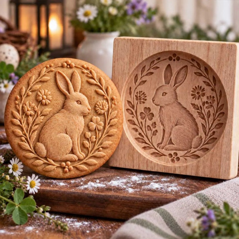 Woodland Animal Cookie Mold for Holiday Baking