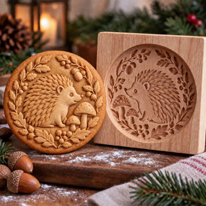 Woodland Animal Cookie Mold for Holiday Baking