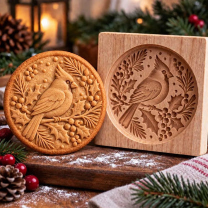 Woodland Animal Cookie Mold for Holiday Baking