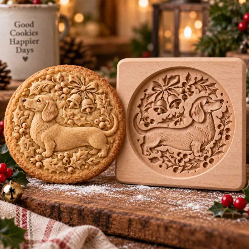 Woodland Animal Cookie Mold for Holiday Baking